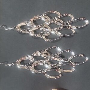 Silver Dangling Earrings